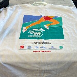 Men’s Peachtree Road Race 1989 Atlanta Track Club TSHIRT. NEW XL